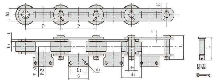 P185F3A2_<font color='red'><font color='red'>洗瓶機(jī)</font><font color='red'>輸送</font>鏈</font> 工程
